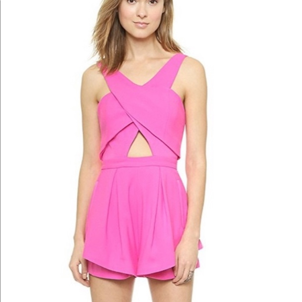 Finders Keepers Hot Pink Romper